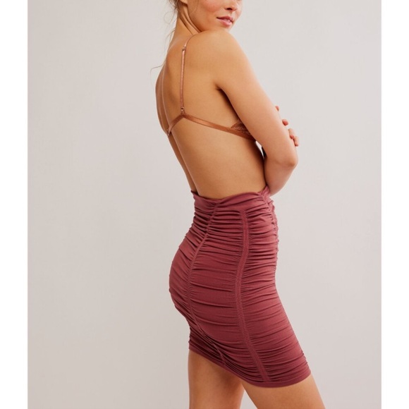 Free People About It 2 Way Half Slip in Wild Ginger NWT Size M/L - Picture 3 of 14